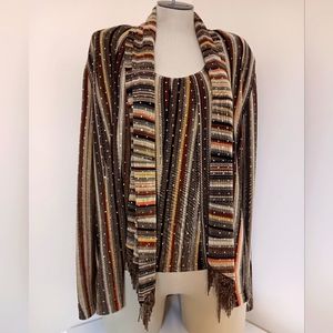New Joseph Ribkoff Cardigan & Cami Set Sz 10